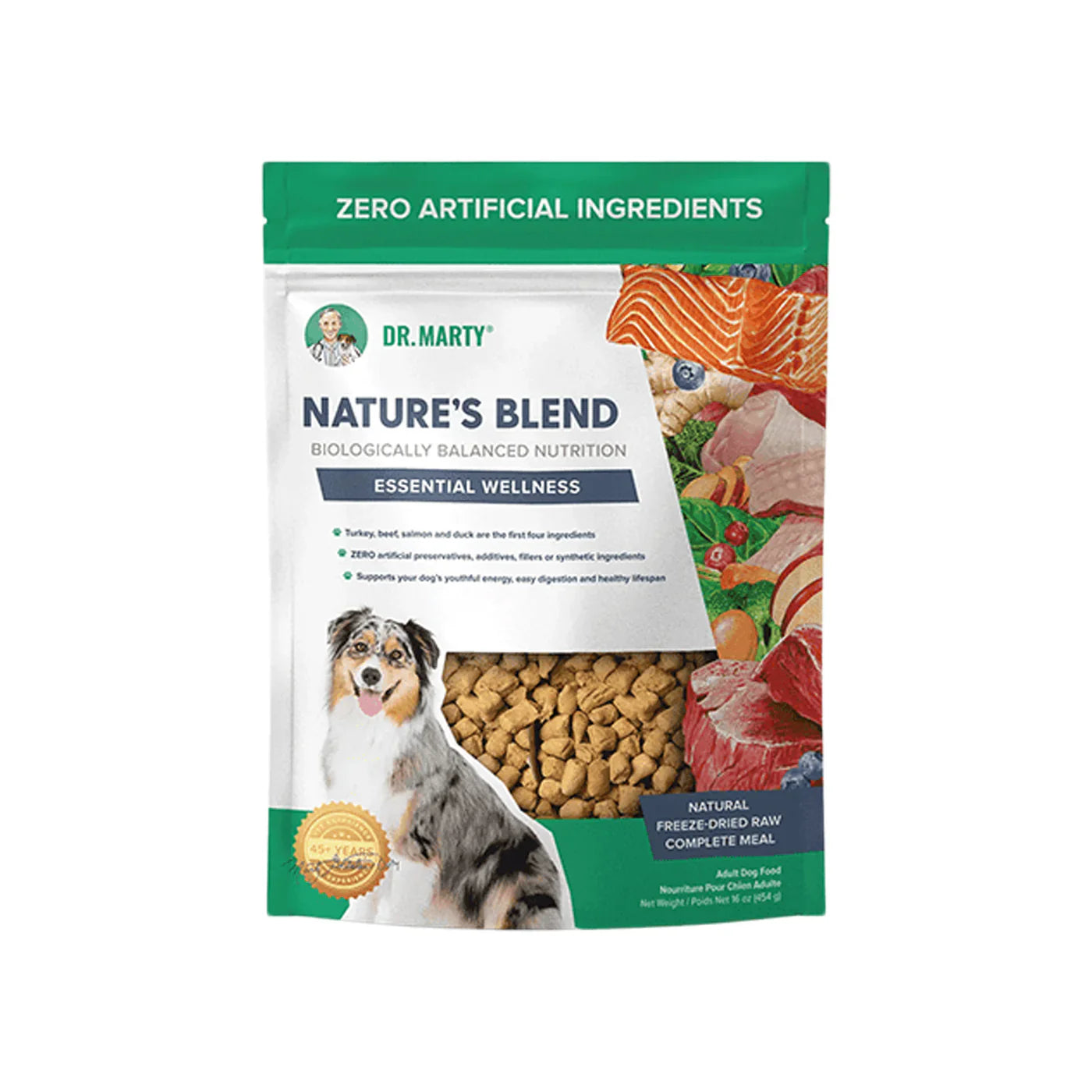 Dr. Marty Nature's Blend Essential Wellness Freeze Dried Raw Dog Food