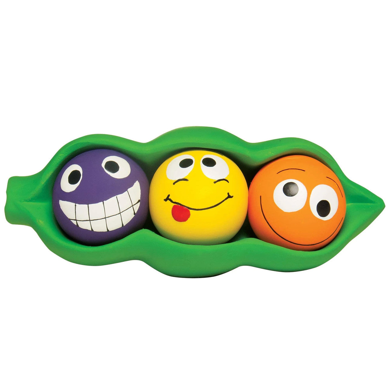 Multipet 3 Peas In A Pod 8 Inch Interactive Toy