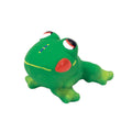 Rascals 3-Inch Non-Toxic Latex Frog Dog Toy with Squeaker